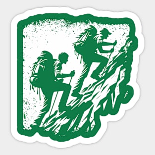 The Hikers Sticker